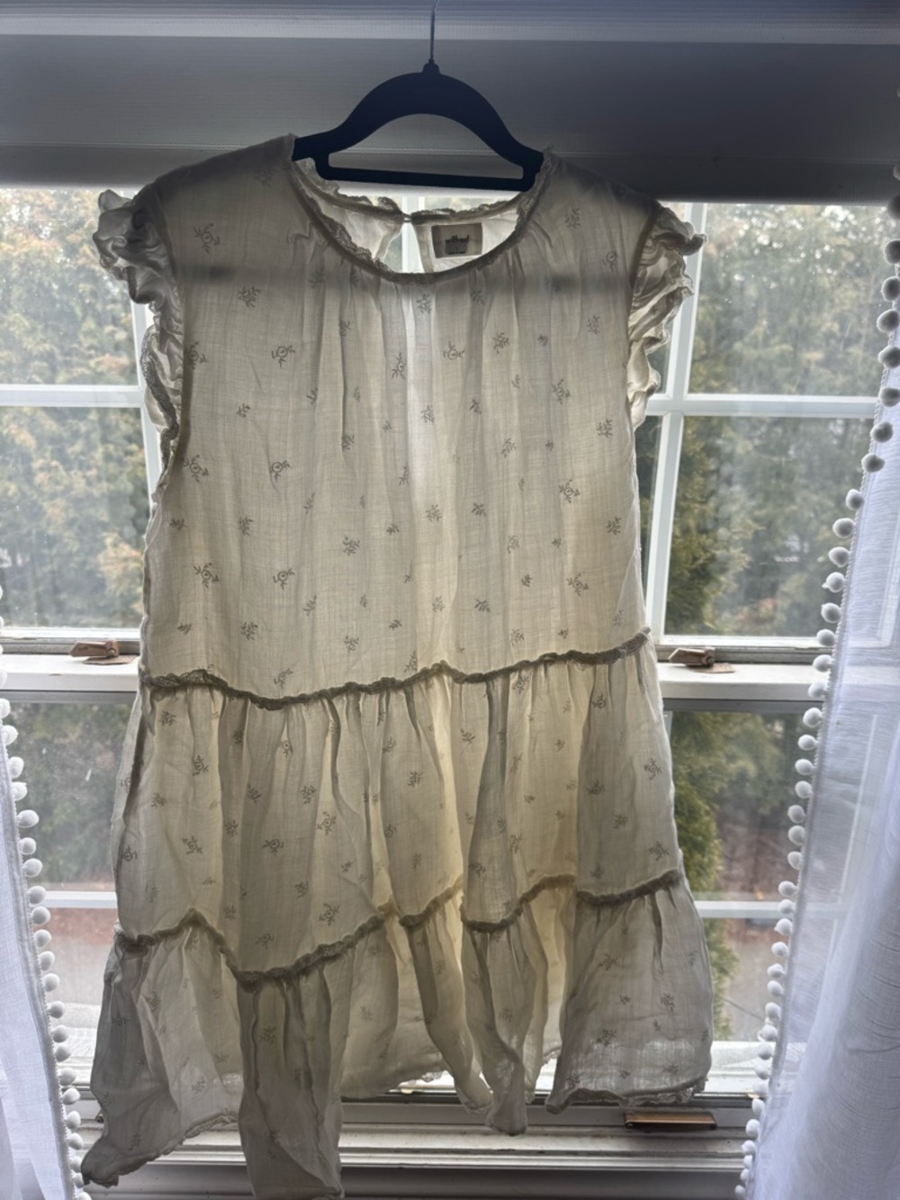 Aritzia Tiered Ruffle Dress for - Lightweight Casual Summer Dress